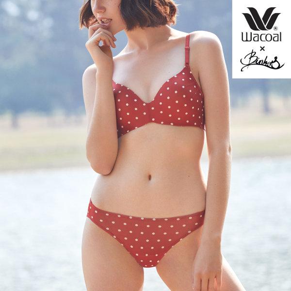 Wacoal X Binko รุ่น WB3Y05,W63Y05 สีแดง (RE)