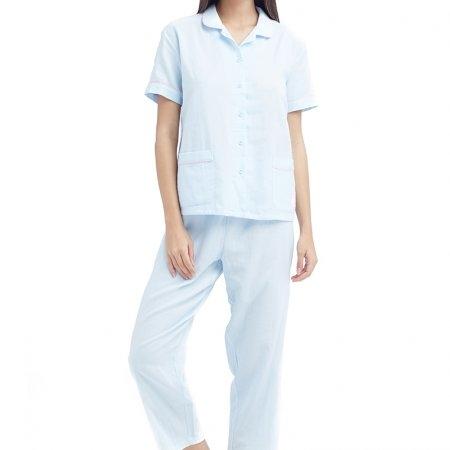 Wacoal Night wear รุ่น WN9M03 สีฟ้า (SX)