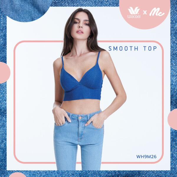 Wacoal x Mc Jeans ให้คุณใส่สวย ครบตัวเดียวจบ รูปแบบ Limited Edition Collection รุ่น WH9M26 สีน้ำเงิน (BU)
