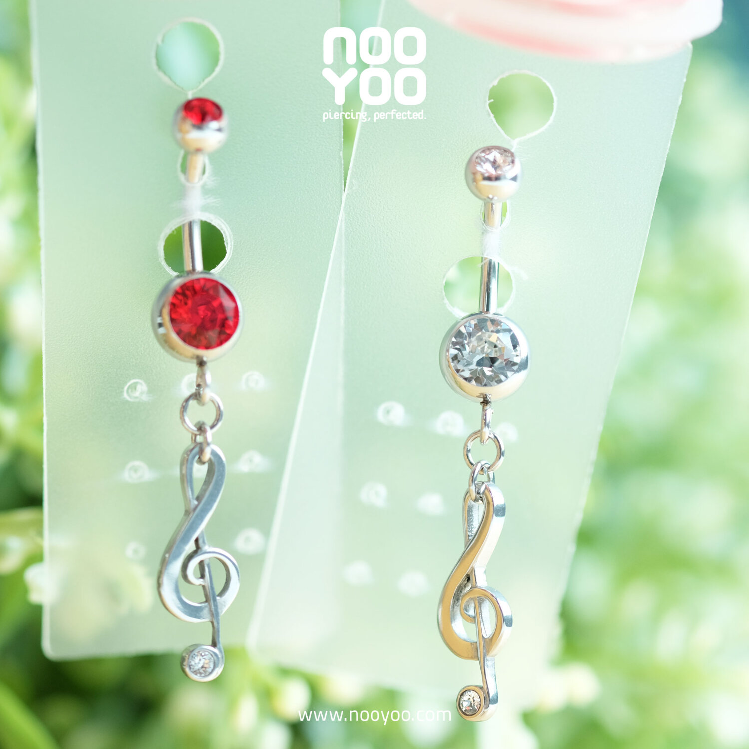Clef Dangle Surgical Steel NooYoo clef-dangle-surgical-steel-nooyoo
