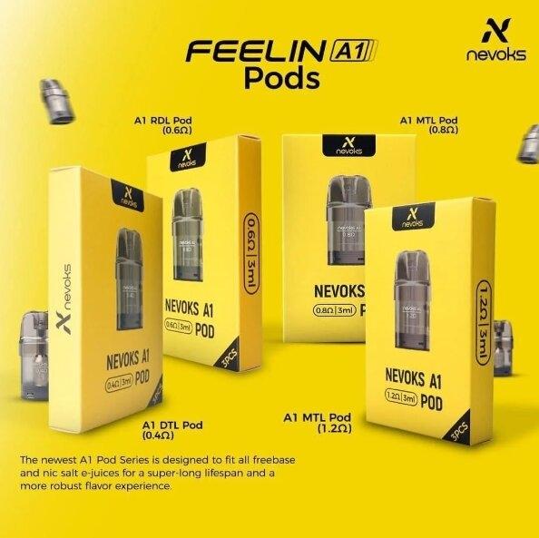 รายละเอียดของ Nevoks Feelin A1 Pod Cartridge