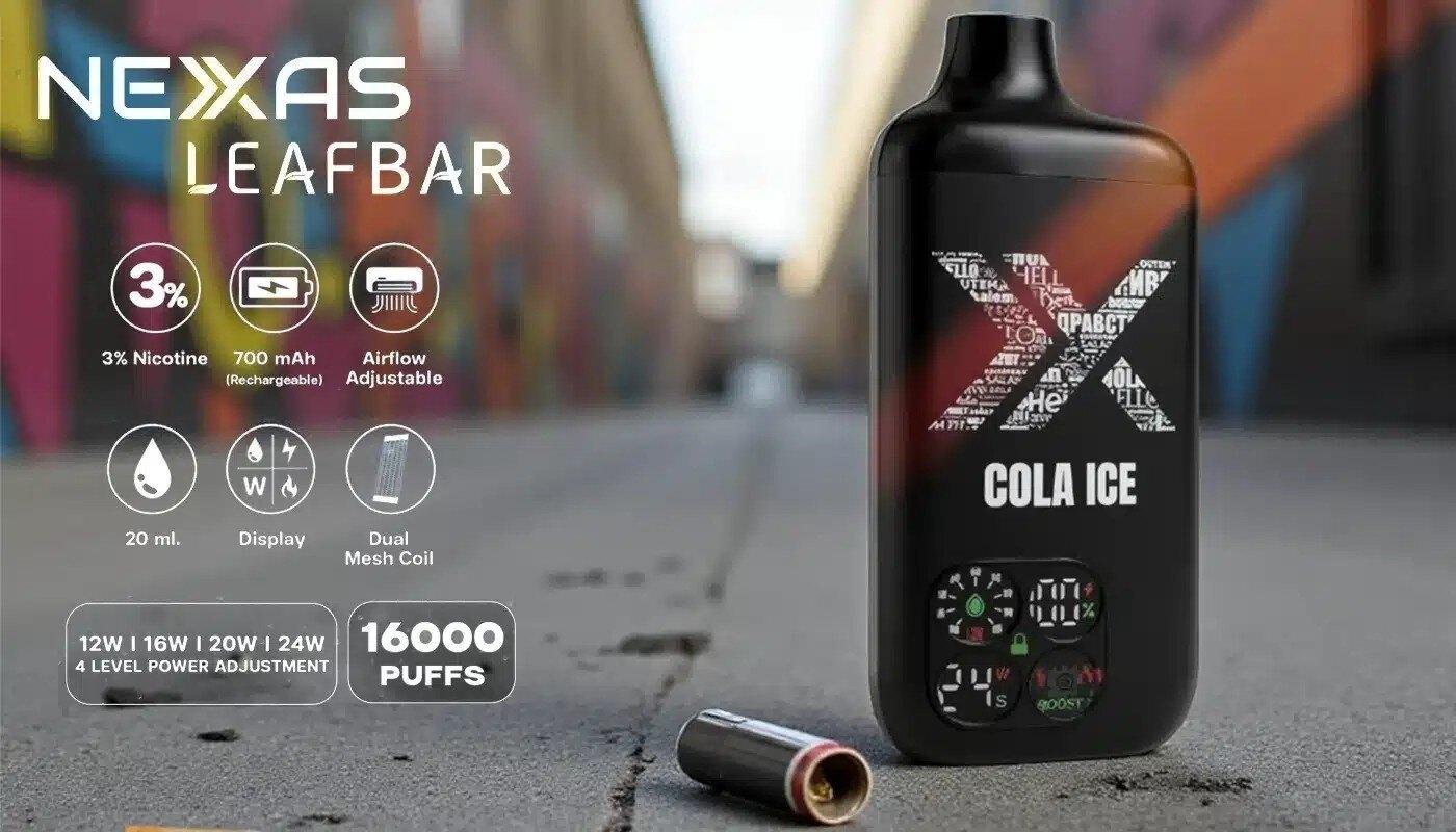 NEXAS X LEAFBAR 16000 Puffs Disposable Pod