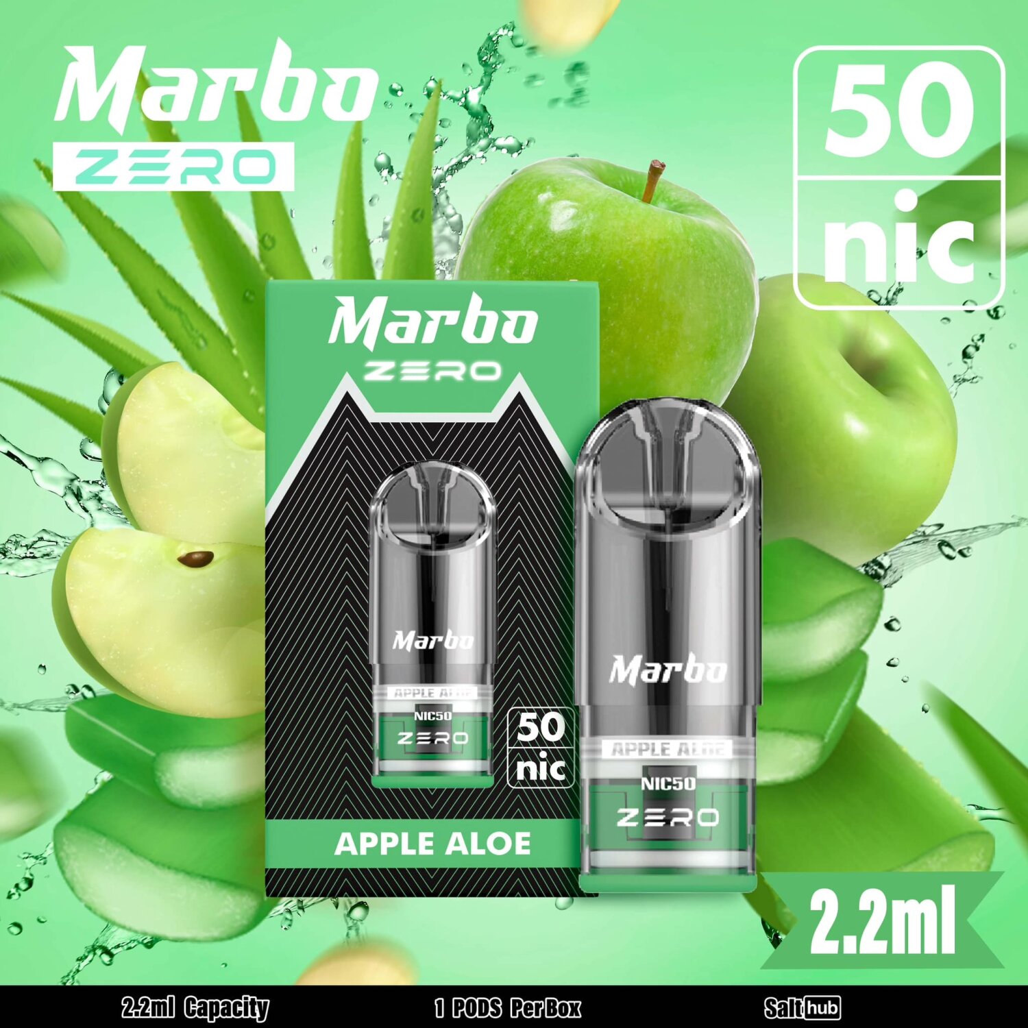 Marbo Zero Pod Juice Nic5 (หัวน้ำยาสามารถใช้ร่วมกับเครื่อง Relx