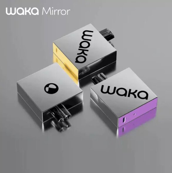 Waka Mirror 4500 Puffs 500 mAh Nic3.5% USB Type-C | พอตใช้แล้วทิ้ง ...