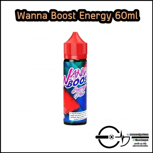 Wanna Boost Energy Plus 60ml Nic3