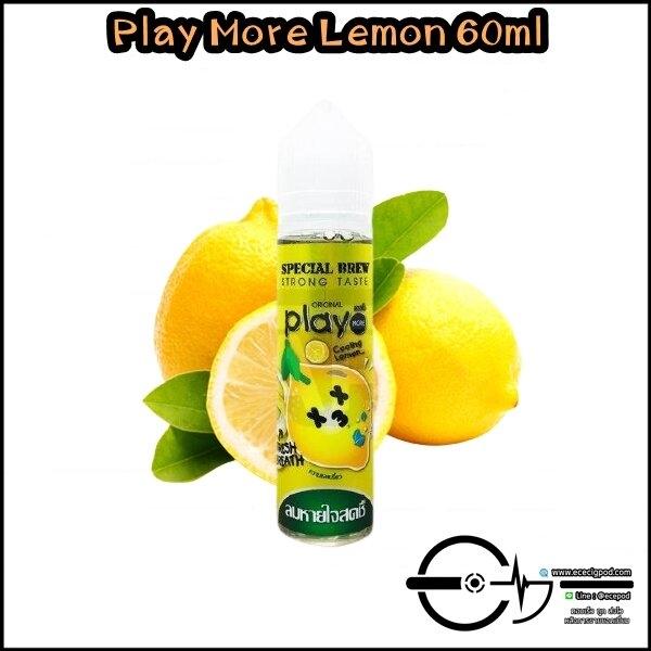 Play More Lemon 60ml