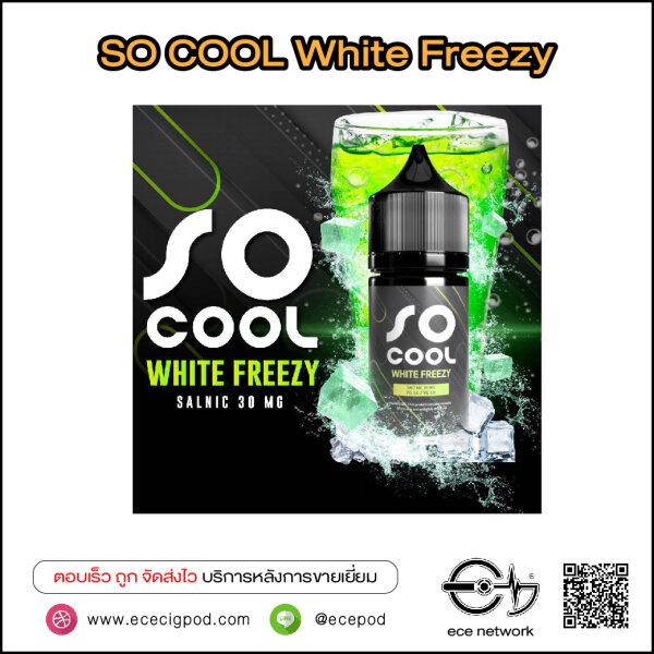 SO COOL White Freezy Saltnic 30mg