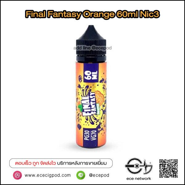 Final Fantasy Orange 60ml Nic3