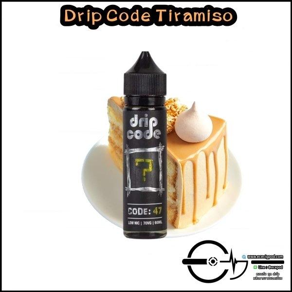 Drip Code Tiramiso 60ml - E