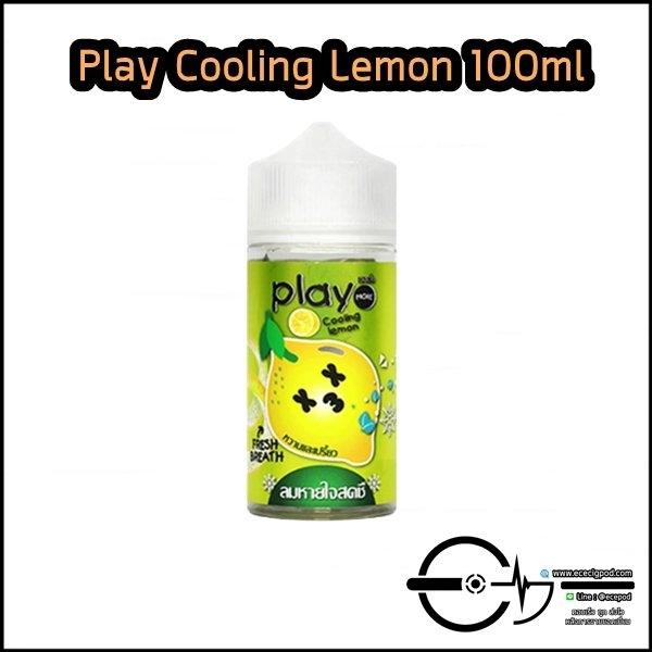 Play More Cooling Lemon 100ml Nic3