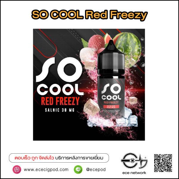 SO COOL Red Freezy Saltnic 30mg