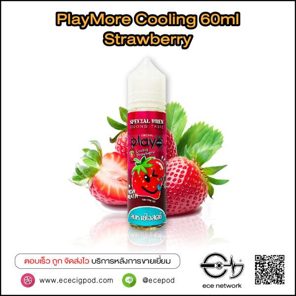 PlayMore Cooling 60ml Strawberry