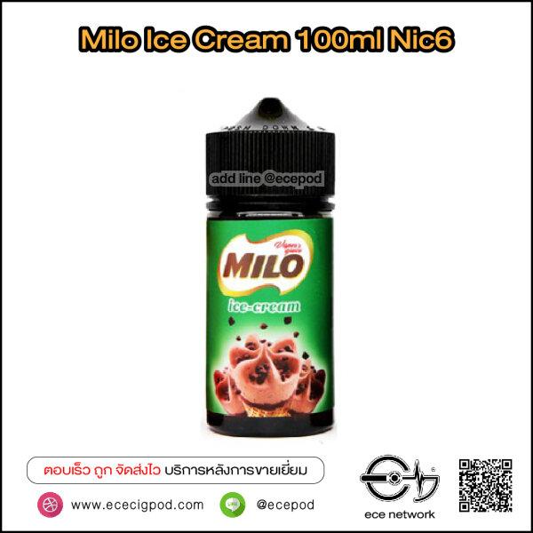 Milo Ice Cream 100ml Nic6