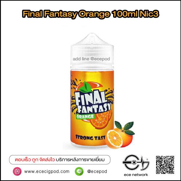 Final Fantasy Orange 100ml Nic3