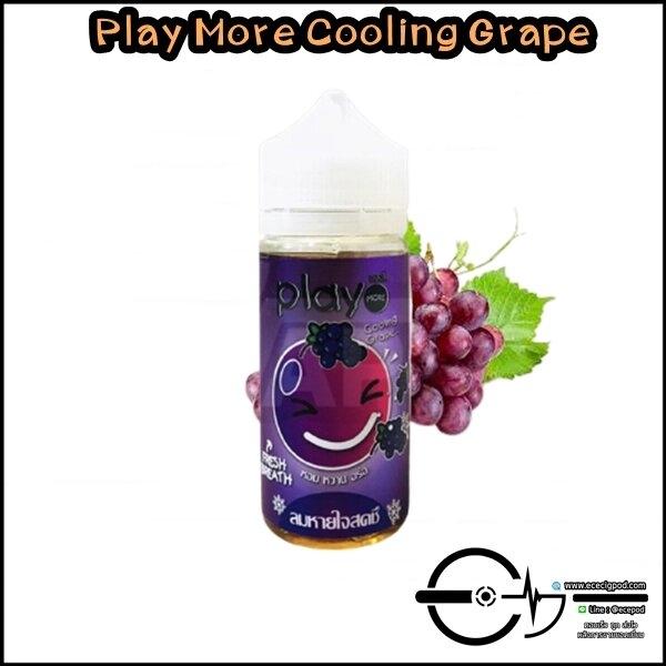 Play More Cooling Grape 100ml