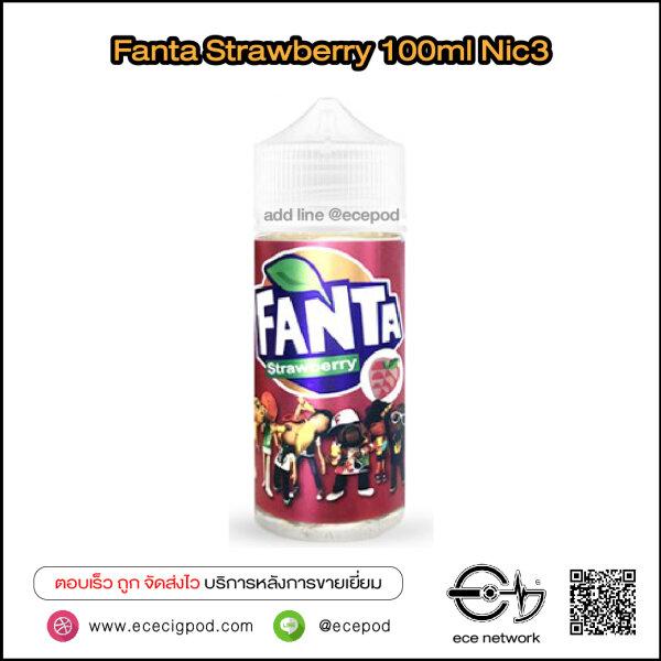 Fanta Strawberry 100ml Nic3