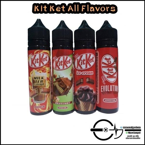 Kit Ket All Flavors 60ml - E