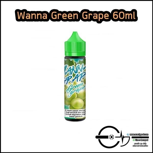 Wanna Green Grape 60ml - L