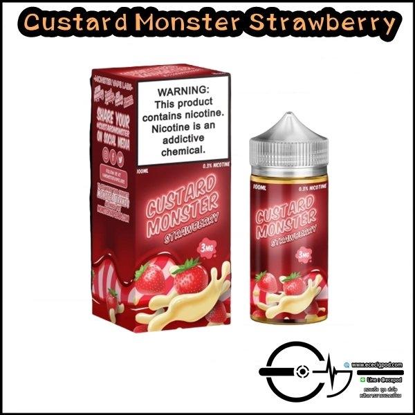 Custard Monster Strawberry 100ml - E