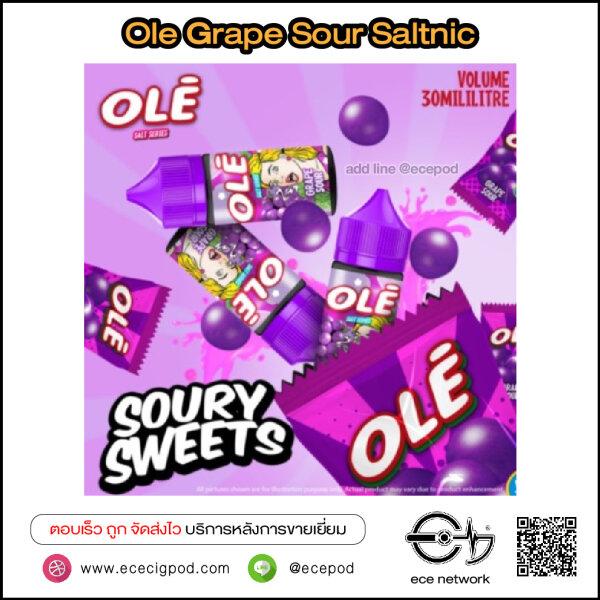 Ole Grape Sour Saltnic 30ml