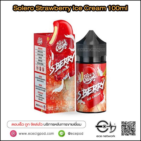 Solero Strawberry Ice Cream 100ml N3