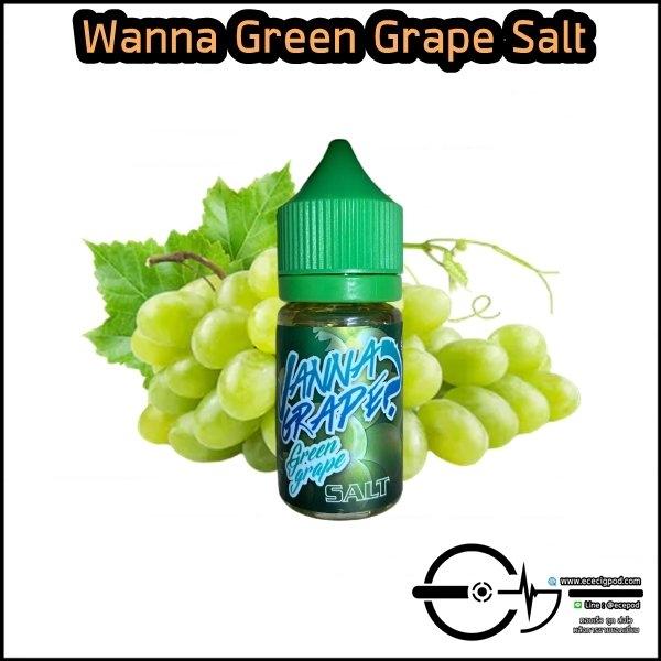Wanna Green Grape Salt - MN - L