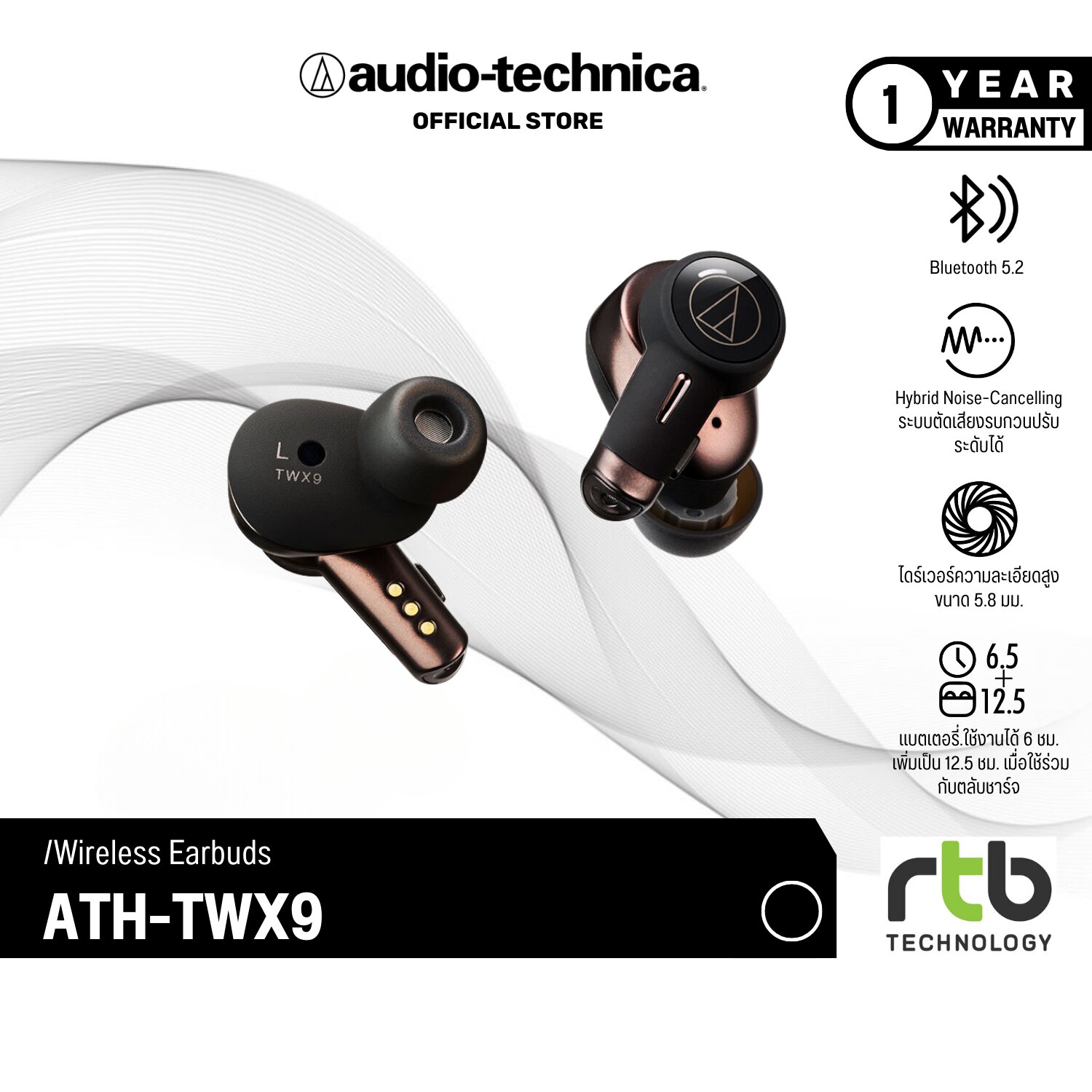 Ear Headphones True Wireless Ath Anc 300 Tw Best Audio Technica