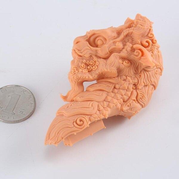 เรซิ่น 3D Print ยี่ฮ้อ Resione รุ่น M70 สีส้ม Salmon - Siamreprap