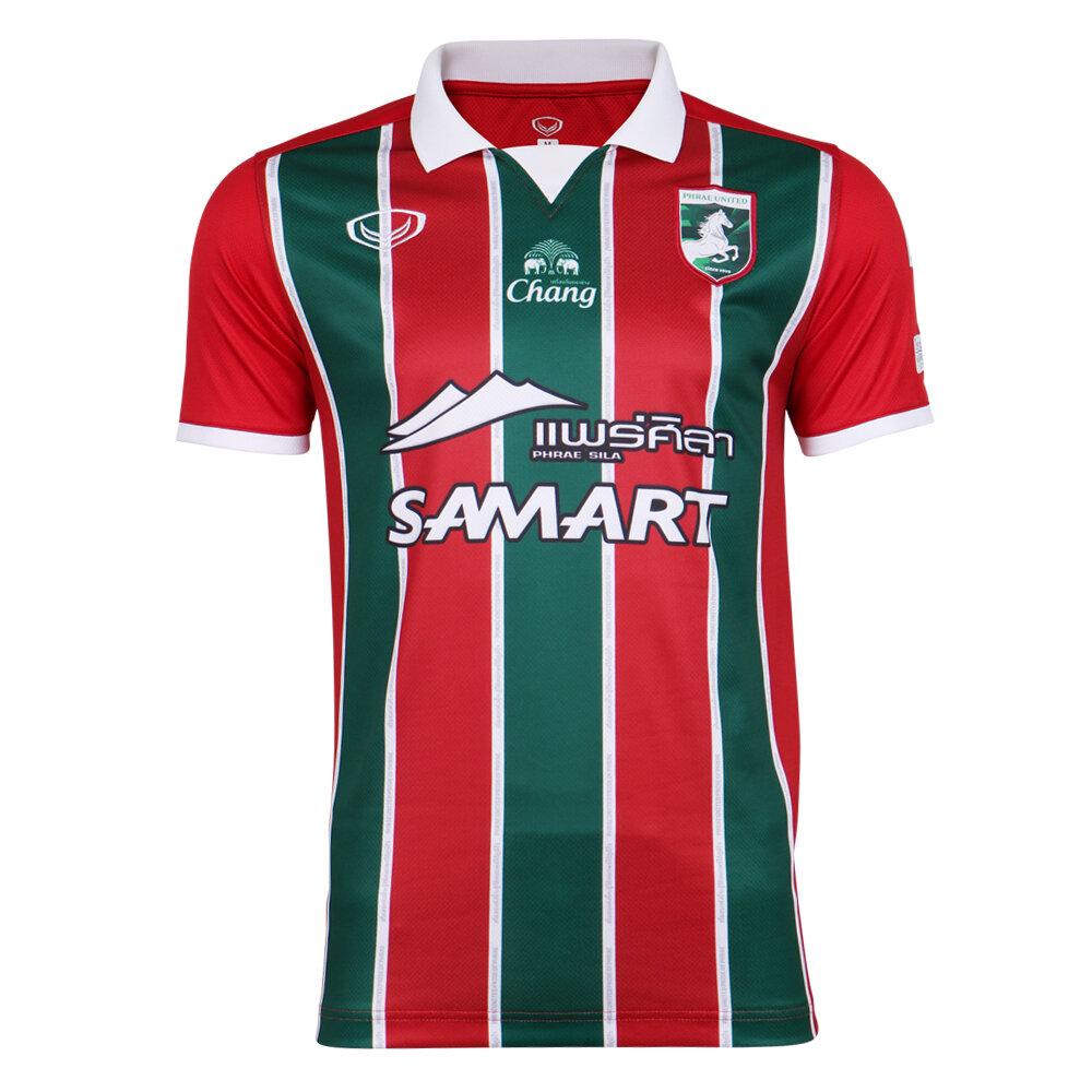 เสื้อฟุตบอลแพร่ยูไนเต็ด 2021 รหัส 038959 (สีแดง) Grand Sport Shop Online