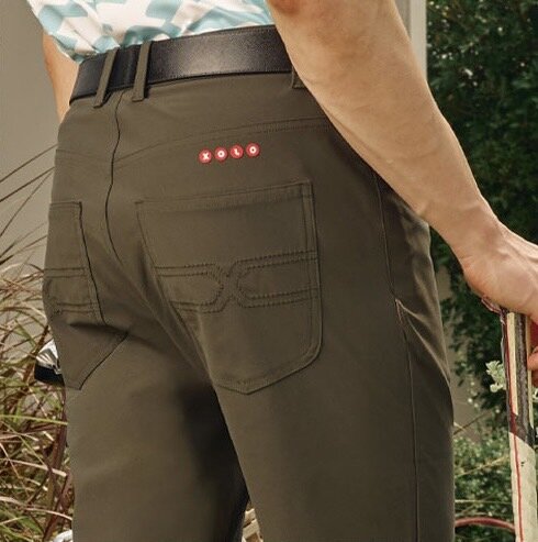 XOLO 5-POCKETS GOLF PANTS CODE 039039(OLIVE GREEN) Grand Sport
