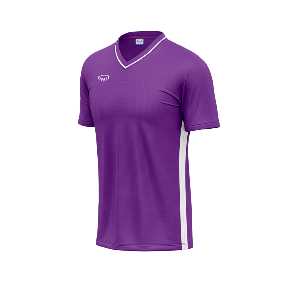 แกรนด์สปอร์ตเสื้อฟุตบอลตัดต่อ รหัสสินค้า011498 (สีม่วง) Grand Sport