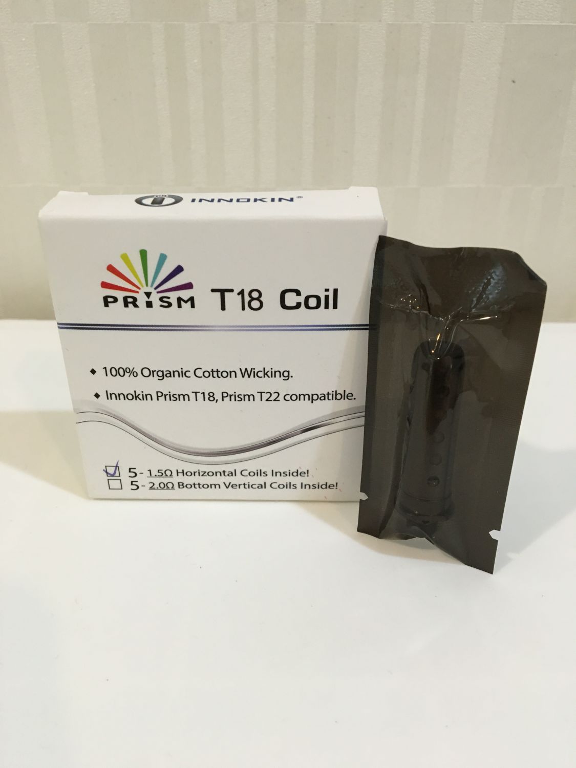 Authentic Innokin Endura T18/T22 1.5 ohm replacement coil head Thai