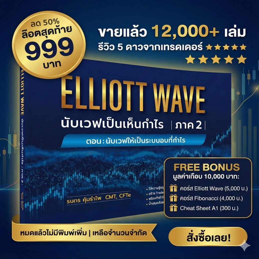 หนังสือ Elliott Wave : นับเวฟเป็นเห็นกำไร ภาค 2 ตอน “นับเวฟให้เป็นระบบ ...
