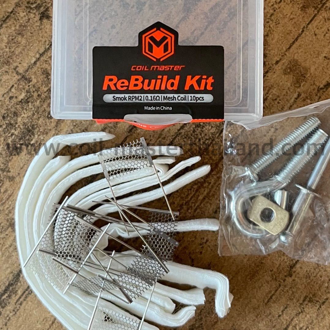Coil Master ReBuild Kit(RBK) for RPM2 Mesh 0.16ohm Coil Master Thailand