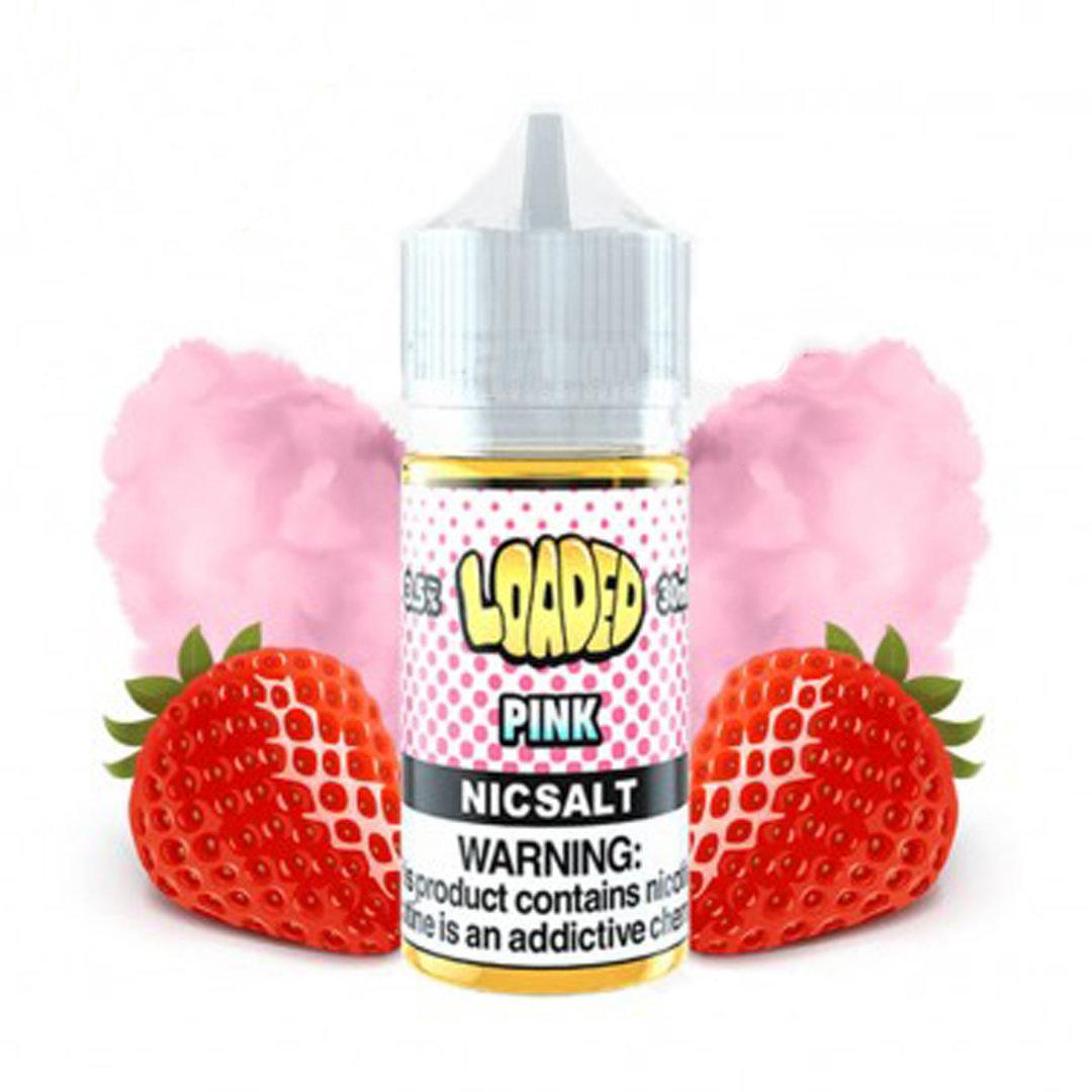 Cotton Candy Pink (ไม่เย็น) Loaded (30ml / 35,50mg SALT NIC) CLOUD