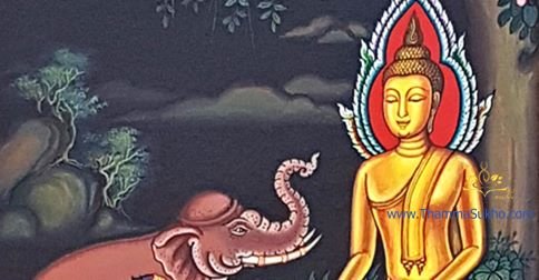 พระพุทธรูปประจำวันของคนเกิด วันพุธ กลางคืน (ปางป่าเลไลยก์)