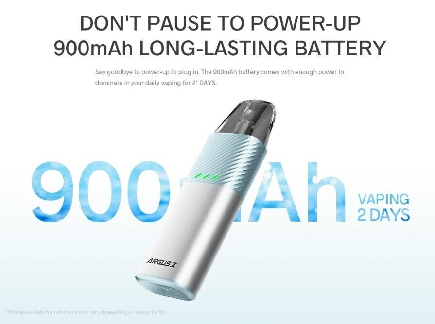 [PODSYSTEM]Voopoo Argus Z Pod Kit 900mAh 17w 2ml สูบออโต้ แท้ Shisha Chic