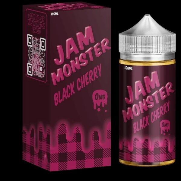 [FREEBASE]JAM MONSTER Black Cherry 100ml 3mg/6mg (USA) Shisha Chic