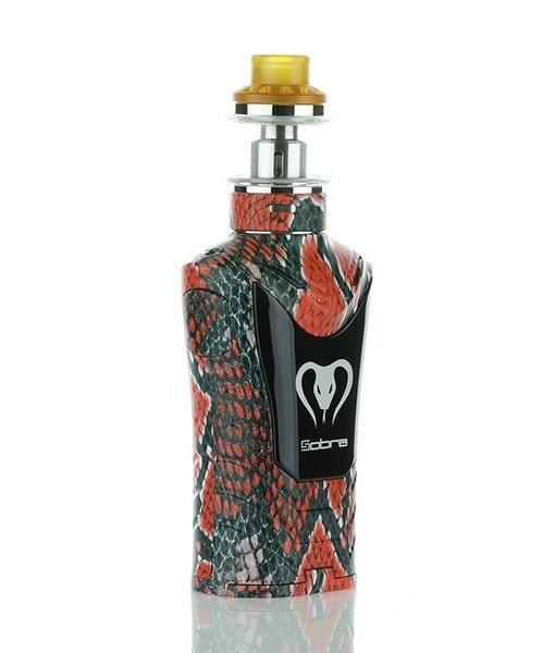 โปรฯคุ้ม!! Sigelei Sobra 198W Serpentine Red แดงลายงู+ ถ่านชมพูแท้AWT 2ก้อน พร้อมใช้