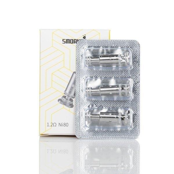 Coil สำหรับ Battlestar / Charon Baby Pod 1.2 ohm Ni80 Coil Salt Nic ราคาต่อตัวและแผง