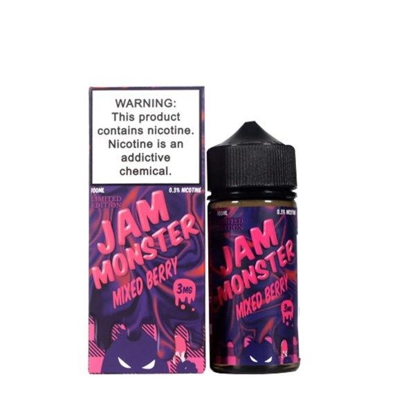 [FREEBASE]JAM MONSTER PB & JAM GRAPE 100ml 3mg,6mg (USA) Shisha Chic
