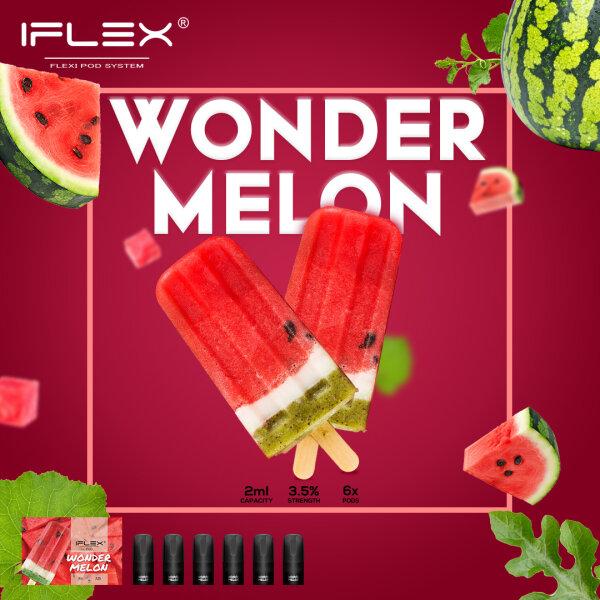 [CLOSESYSTEM]Iflex Flavor Wonder Melon แตงโม ยกกล่อง6ตัว แท้ (ใส่