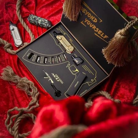 Limited Edition 24K Gold Plated Artery Cold Steel AK47 Pod Mod(HP version)
