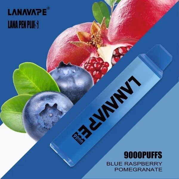 [PODDIS]Lana Pen Plus Blue Raspberry Pomegranate บลู ราสเบอร์รี่