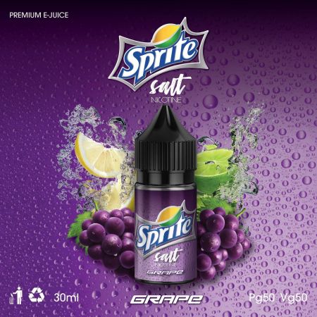 [SALTNIC]Sprite Salt - Grape น้ำอัดลมสไปรท์องุ่น 30ml 35mg - Shisha Chic