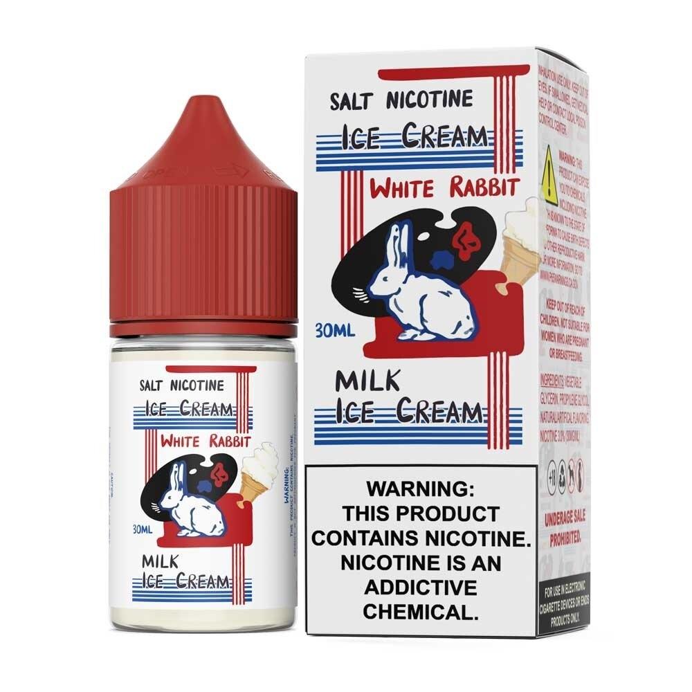 [SALTNIC]White Rabbit Milk Ice Cream ไอศครีมนมสด 30Ml 30mg Shisha Chic