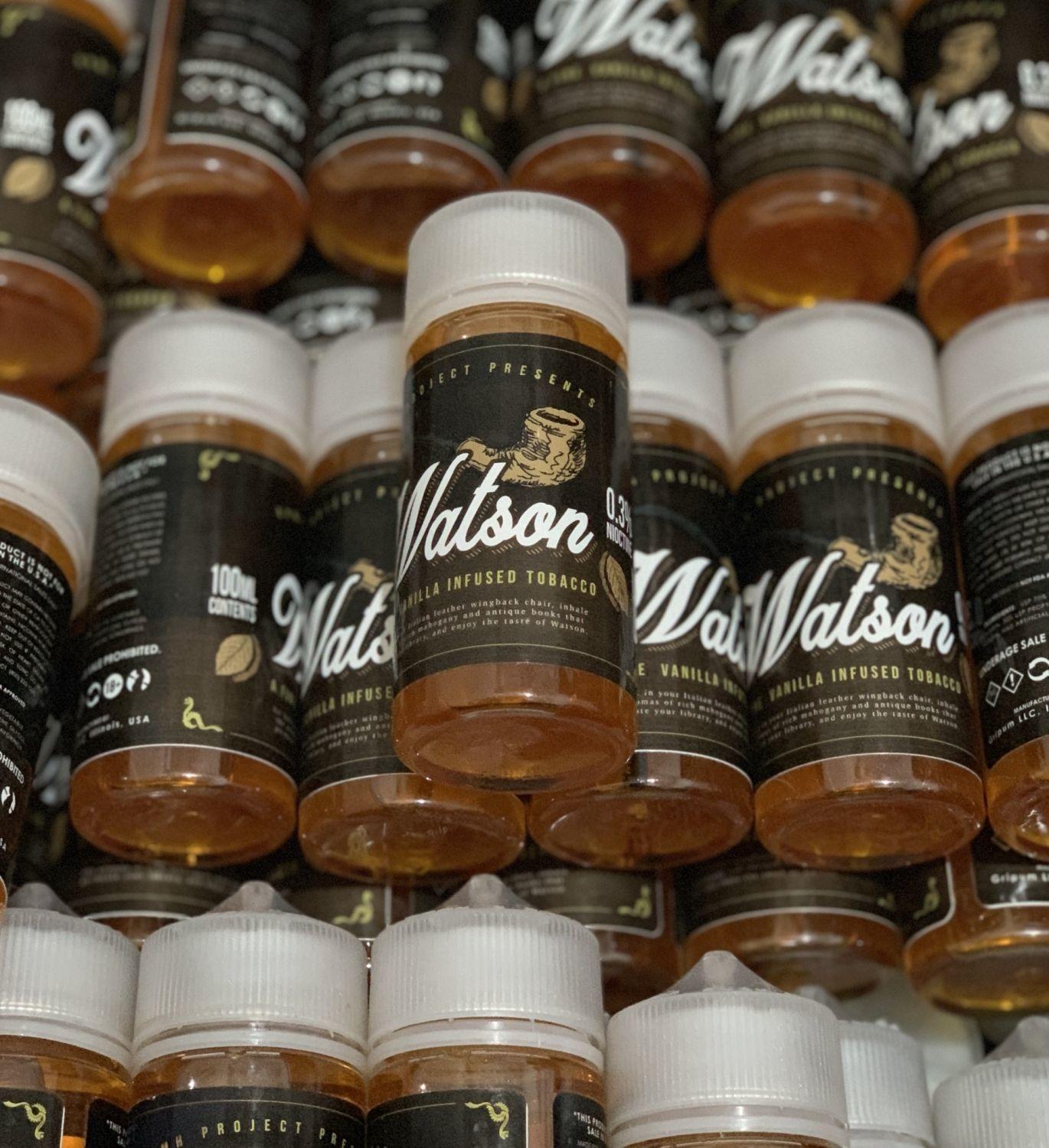 [FREEBASE]Watson Fine Vanilla Tobacco 100ML 3mg/6mg USA Shisha Chic