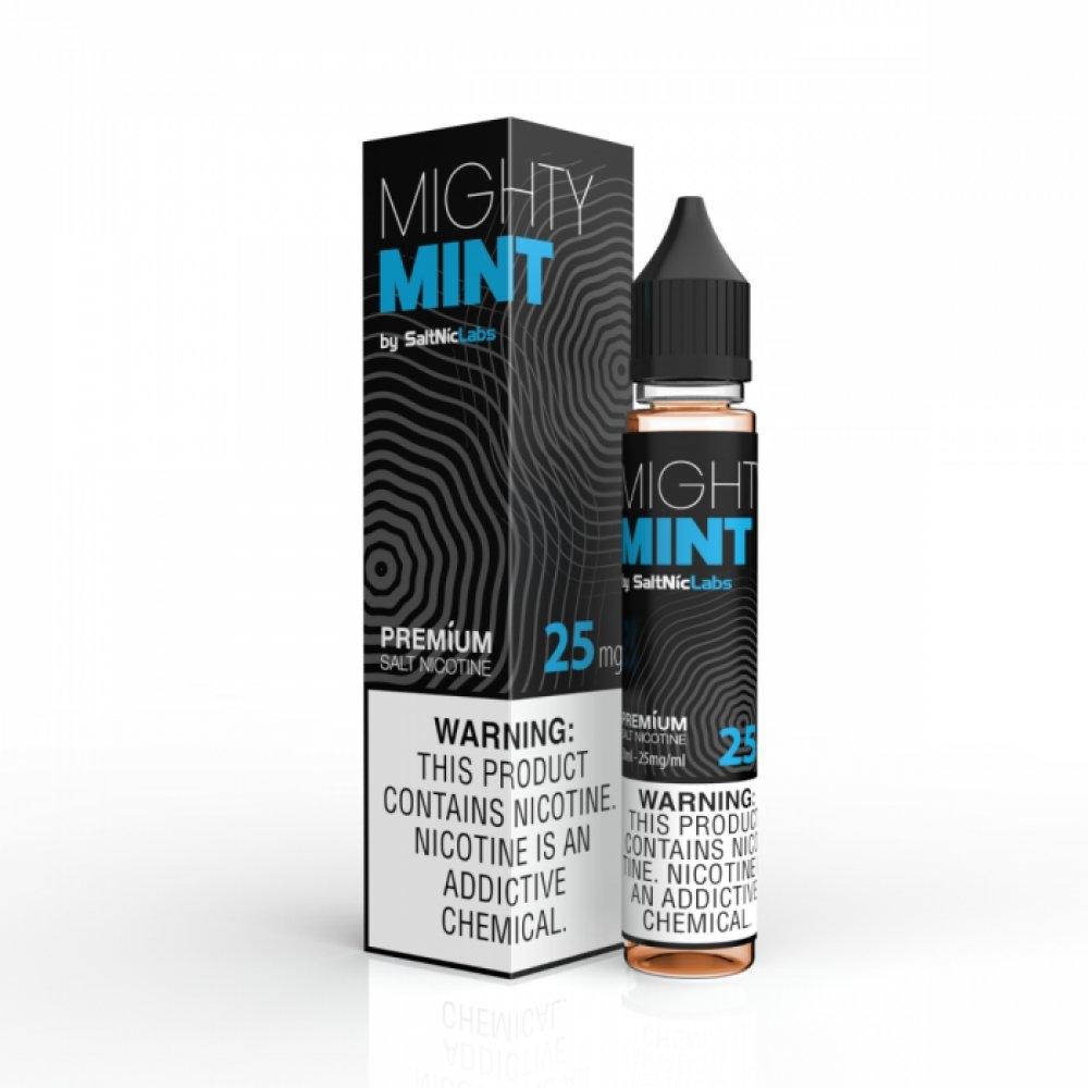 [SALTNIC]VGOD Salt Nic Mighty Mint มิ้นต์เย็น 30ml 25mg/50mg แท้ (USA