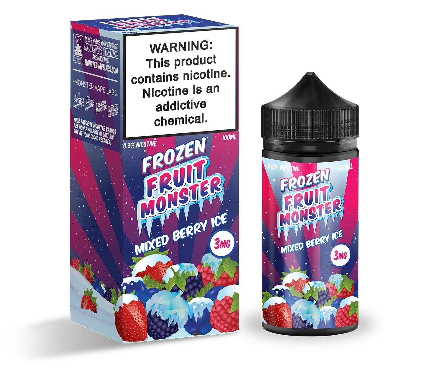 [FREEBASE]Frozen Fruit Monster Mixed berry ICE 100ml 3mg/6mg (USA