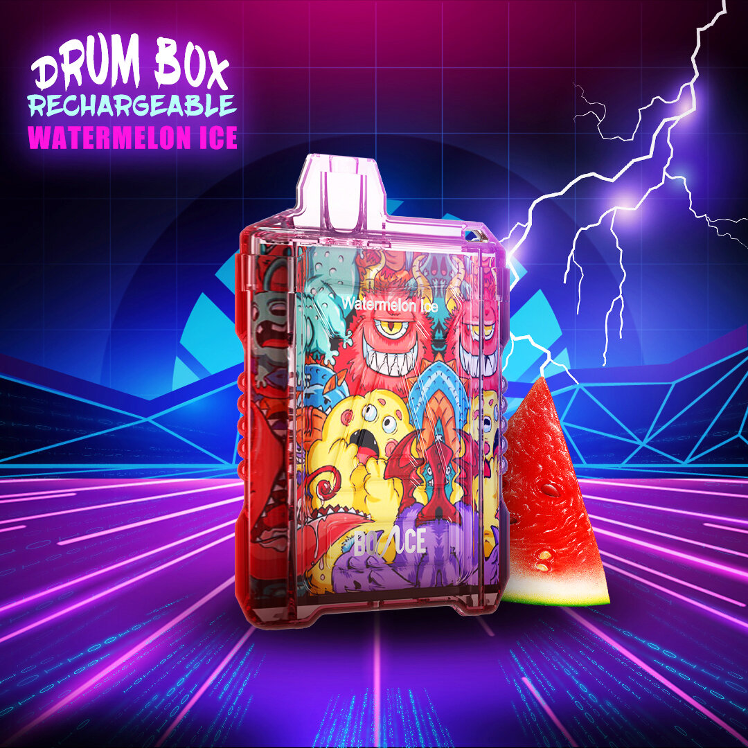 [PODDIS] Bounce Drum Box Disposable 6000puffs Nic5 มี10กลิ่นให้เลือก